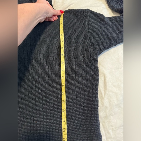 Sweaty Betty Women's Restful Boucle Textured Half Zip Pullover Sweatshirt Size 4 - Picture 15 of 16